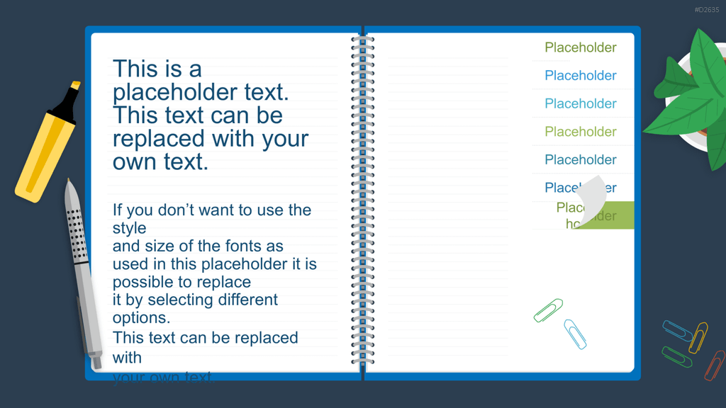 Registerkarten für PowerPoint PowerPoint-Vorlage