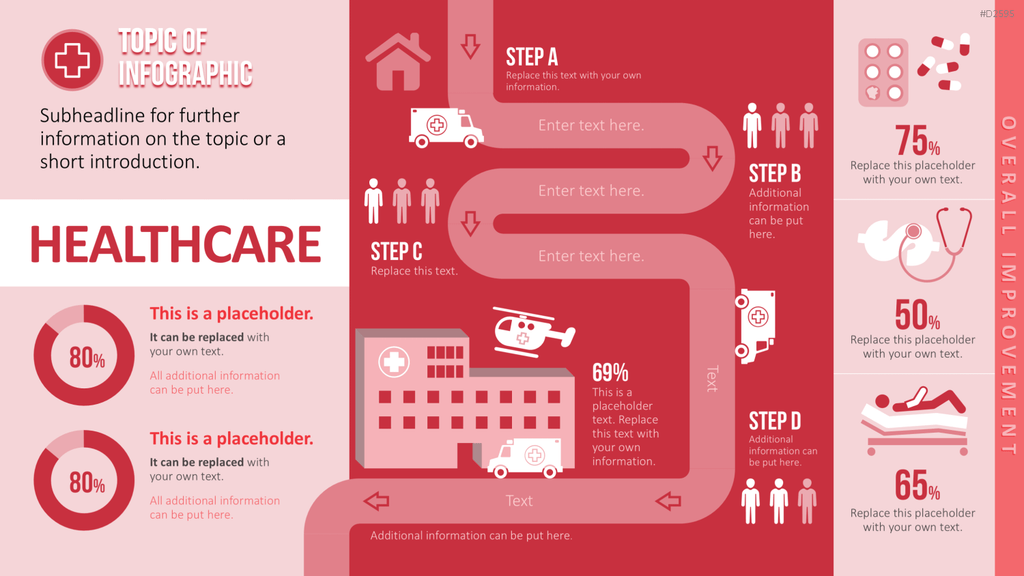 Infografiken 1 PowerPoint-Vorlage