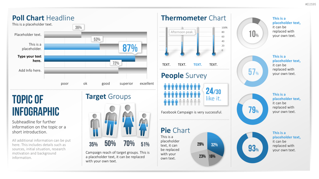 Infografiken 1 PowerPoint-Vorlage