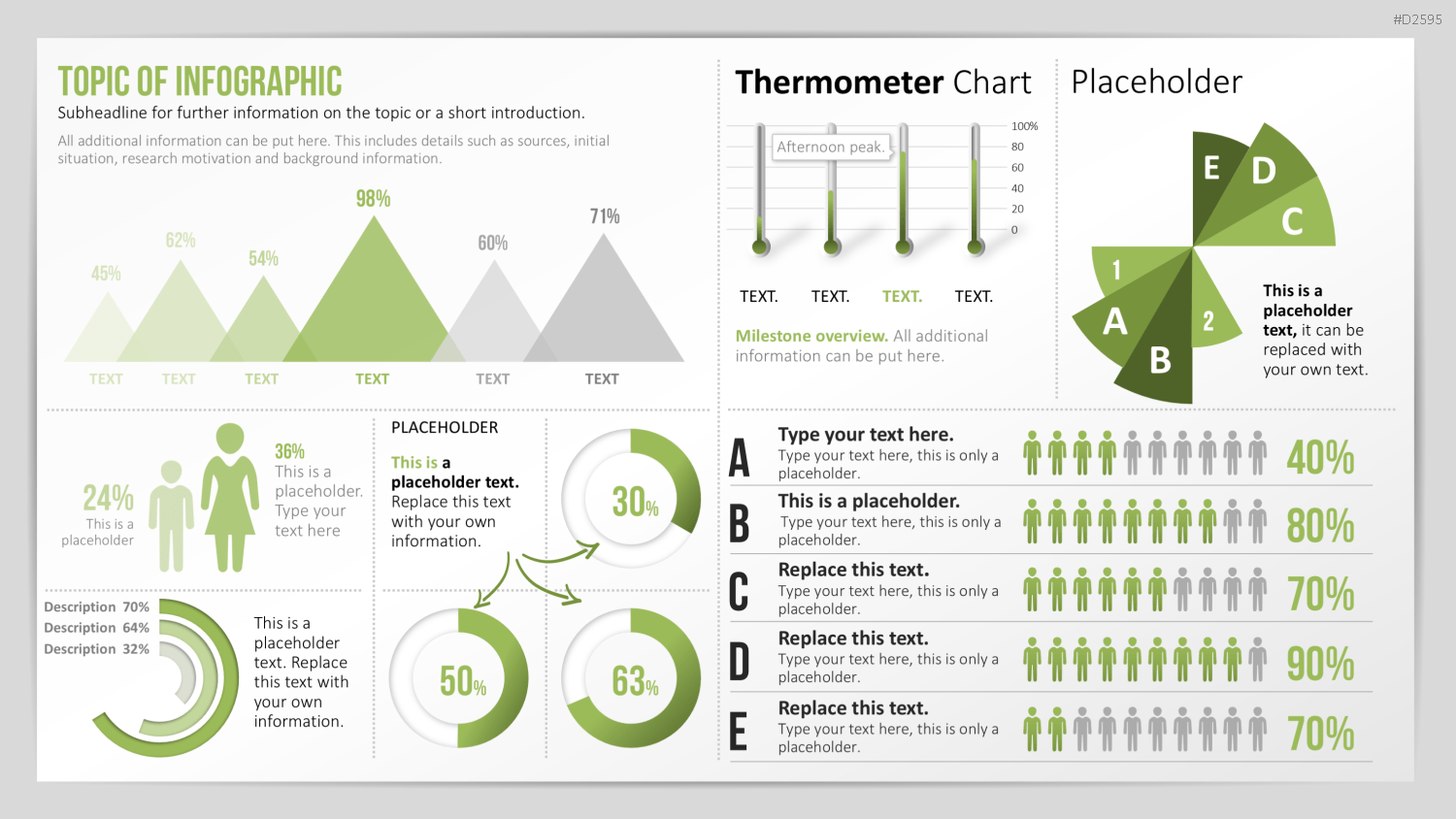 Infografiken 1 PowerPoint-Vorlage