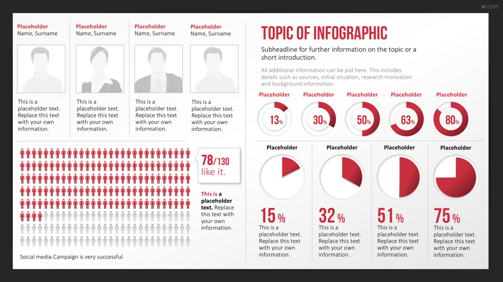Infografiken 1 PowerPoint-Vorlage