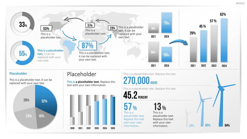Infografiken Bundle PowerPoint-Vorlage