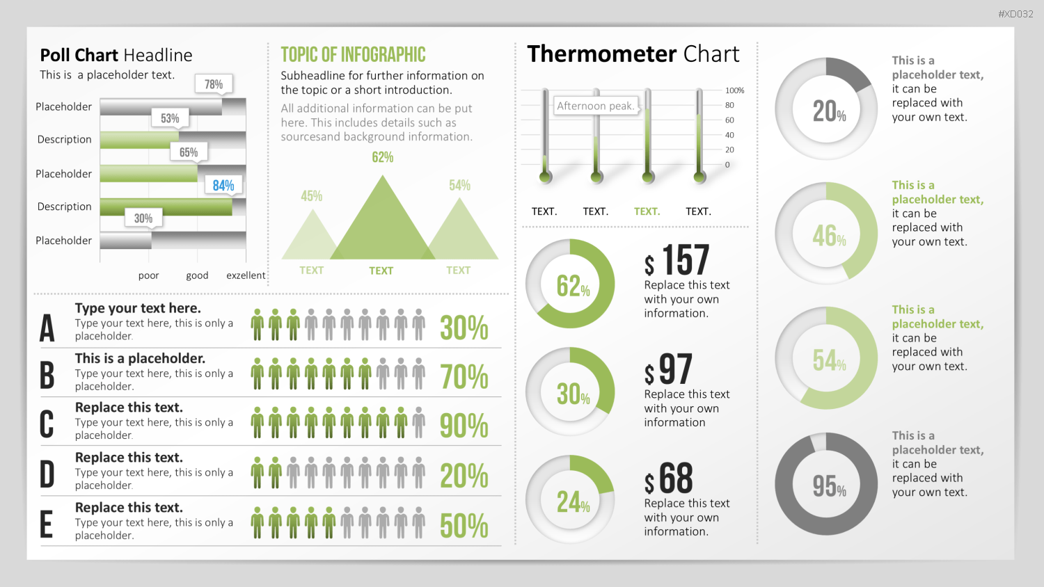 Infografiken Bundle PowerPoint-Vorlage