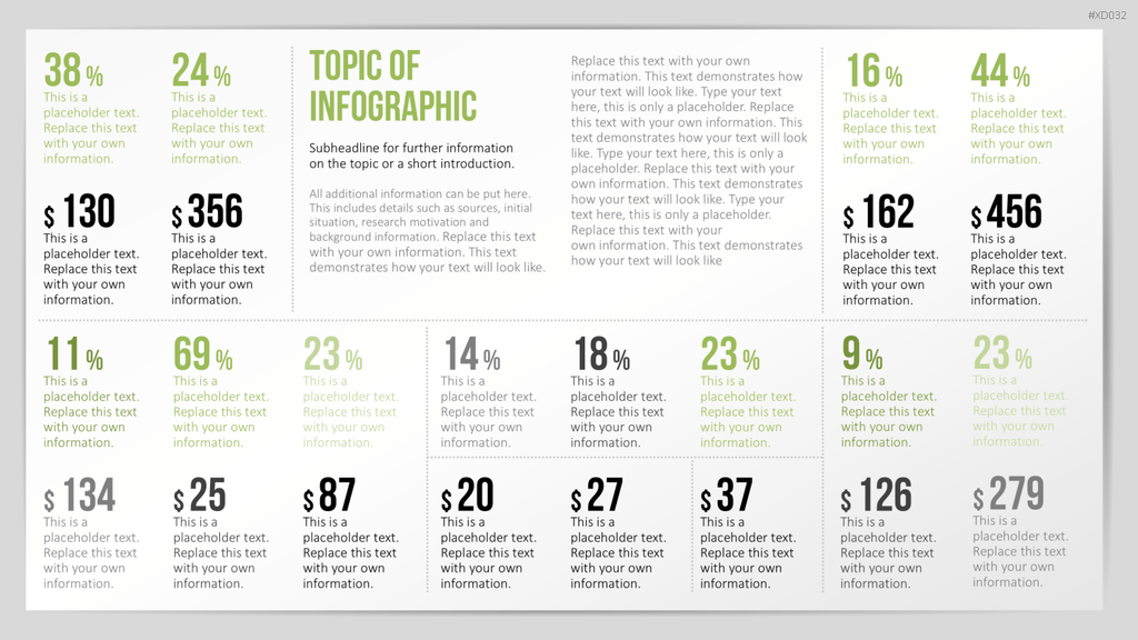 Infografiken Bundle PowerPoint-Vorlage
