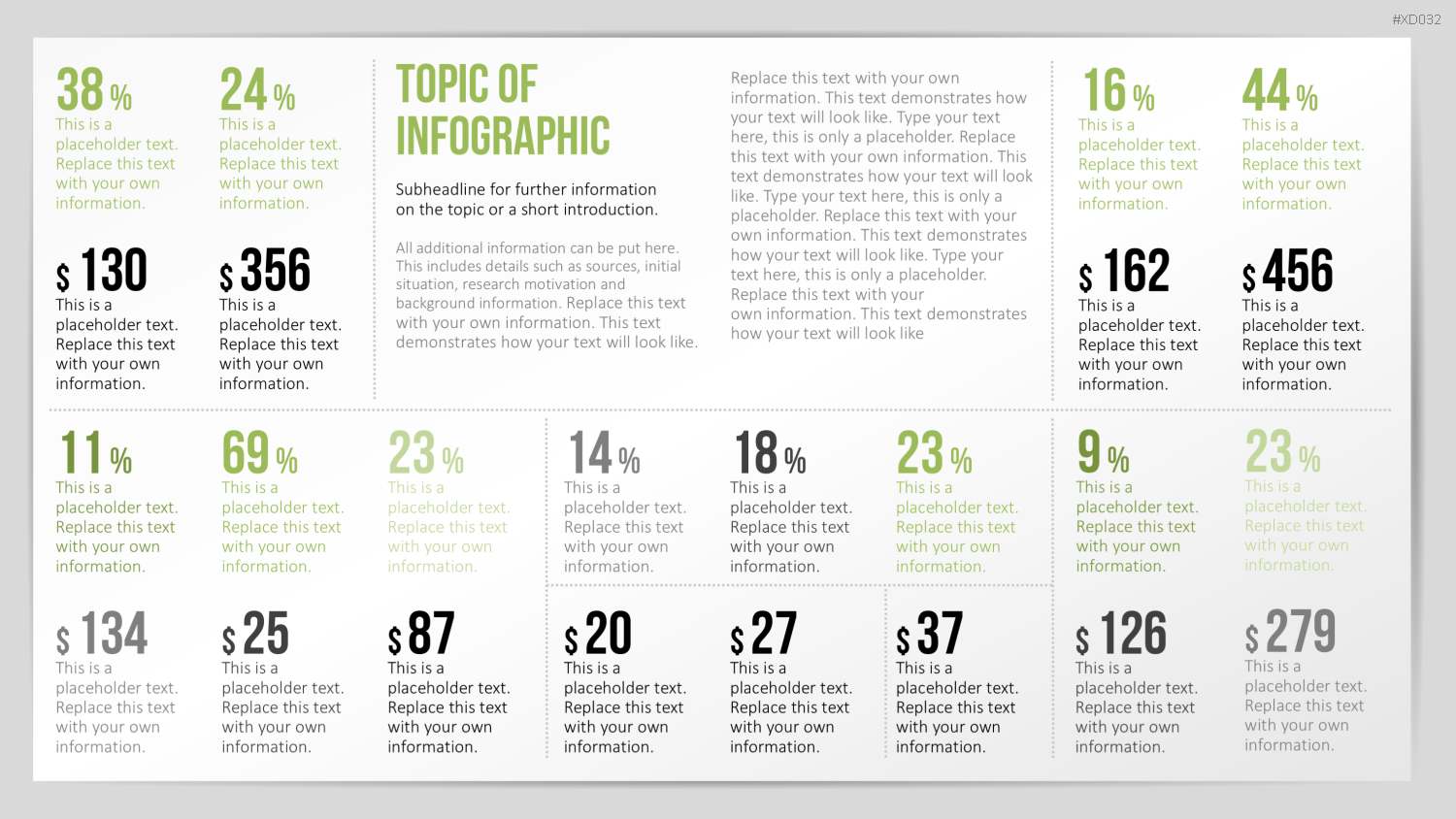 Infografiken Bundle PowerPoint-Vorlage