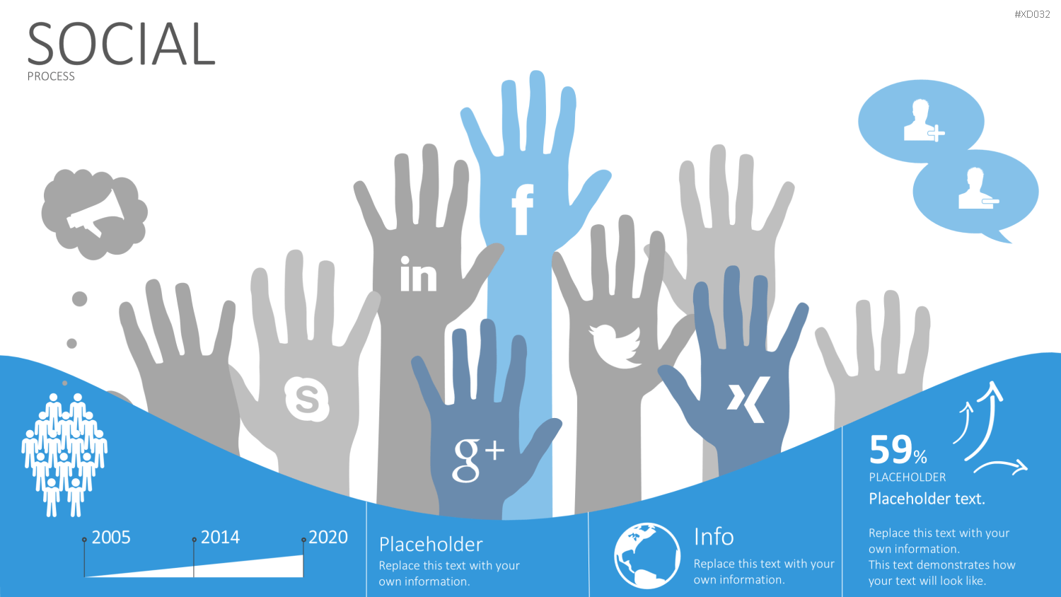 Infografiken Bundle PowerPoint-Vorlage