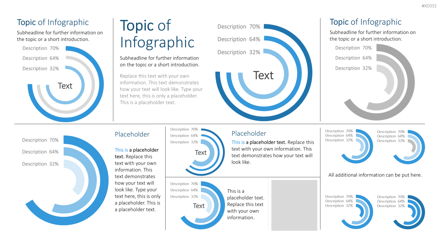 Infografiken Bundle PowerPoint-Vorlage