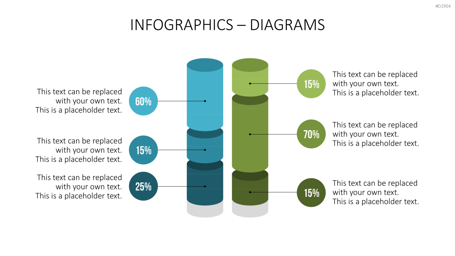 Infografiken Business Diagramme PowerPoint-Vorlage