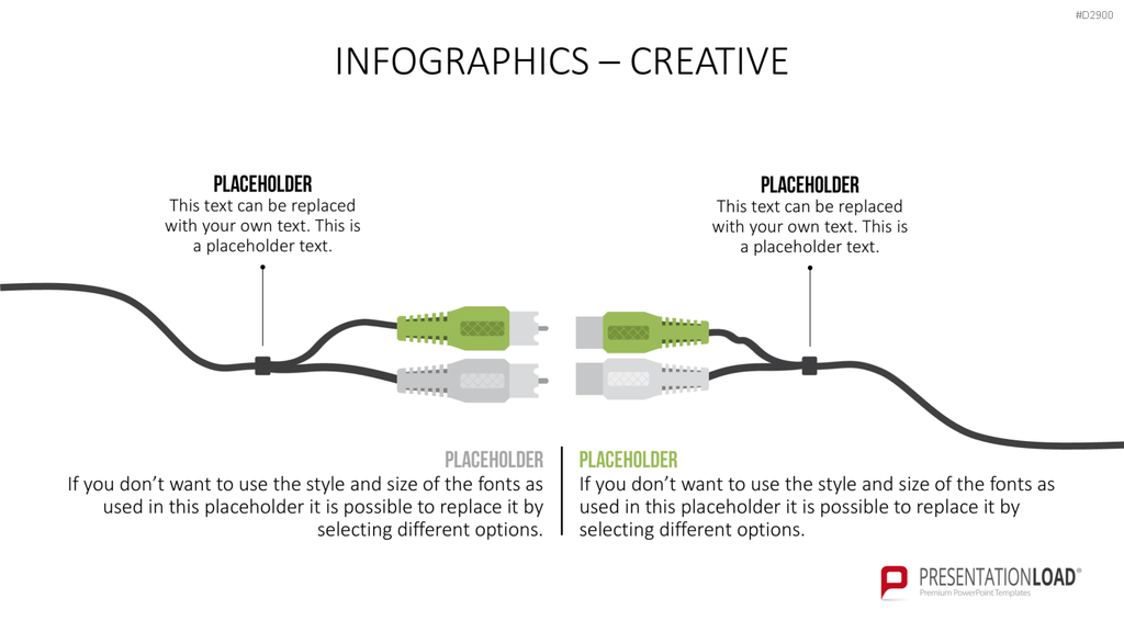 Infografiken Kreativ PowerPoint-Vorlage