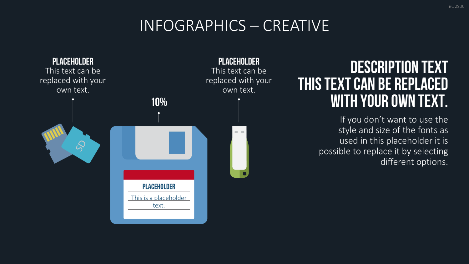 Infografiken Kreativ PowerPoint-Vorlage