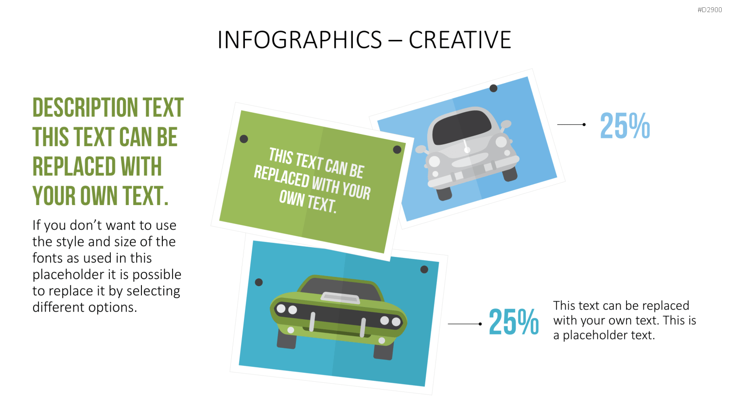 Infografiken Kreativ PowerPoint-Vorlage