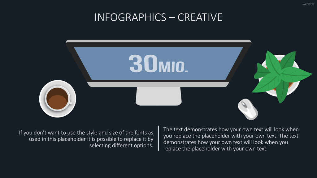 Infografiken Kreativ PowerPoint-Vorlage