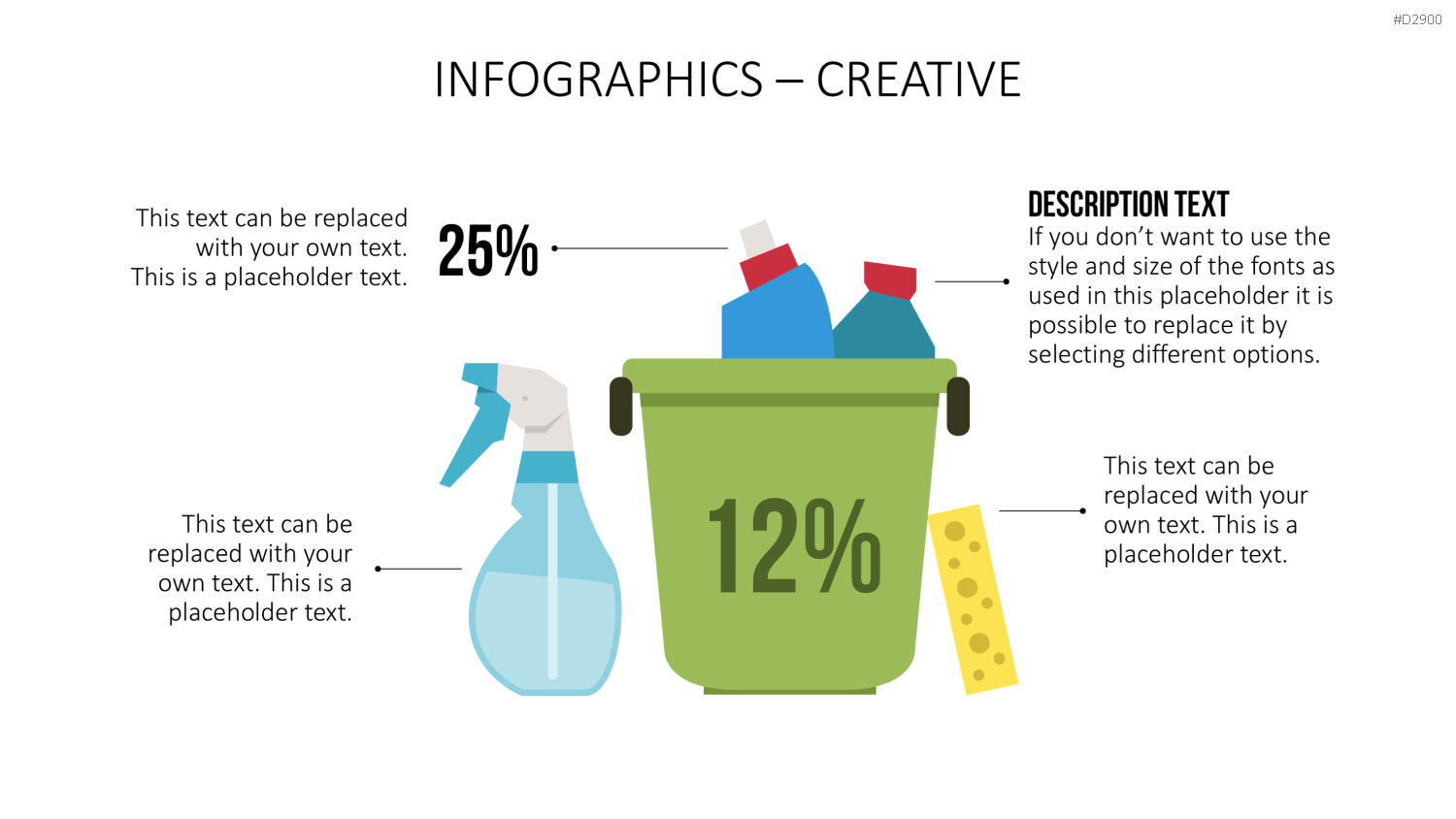 Infografiken Kreativ PowerPoint-Vorlage