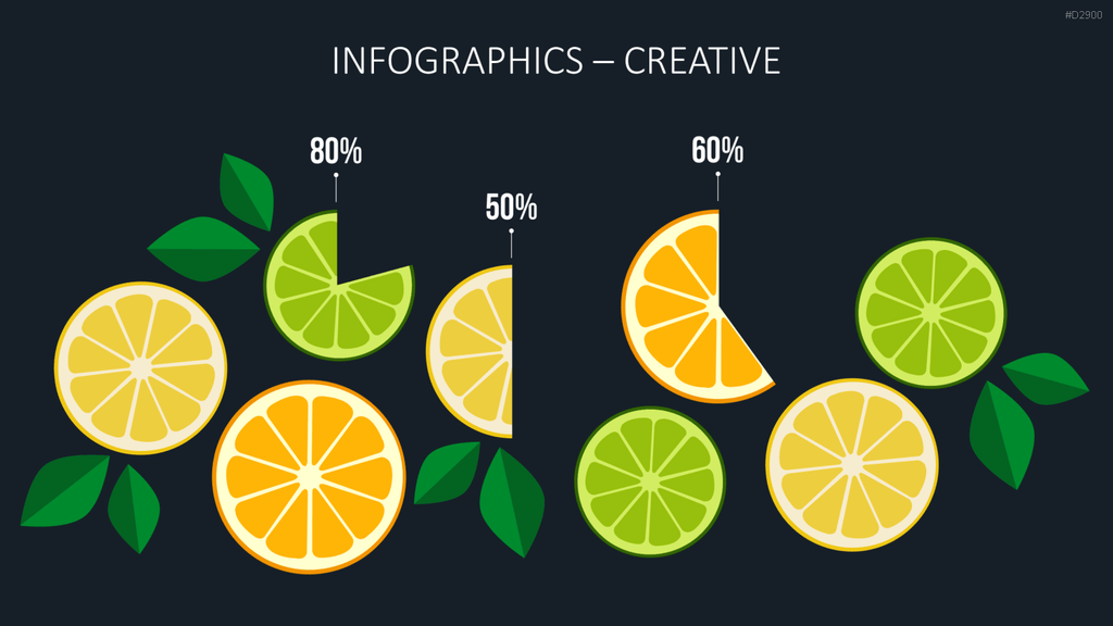 Infografiken Kreativ PowerPoint-Vorlage