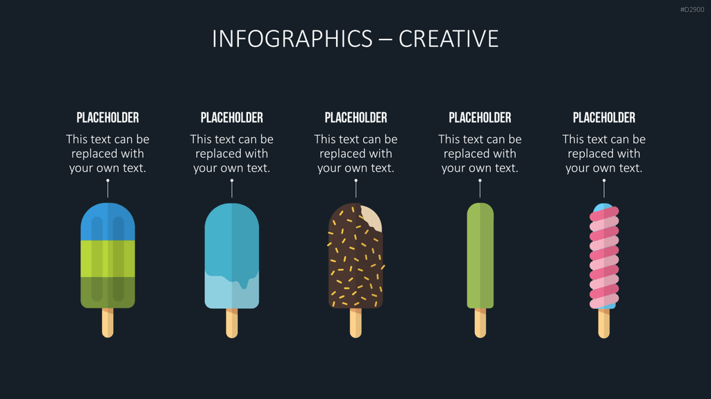 Infografiken Kreativ PowerPoint-Vorlage