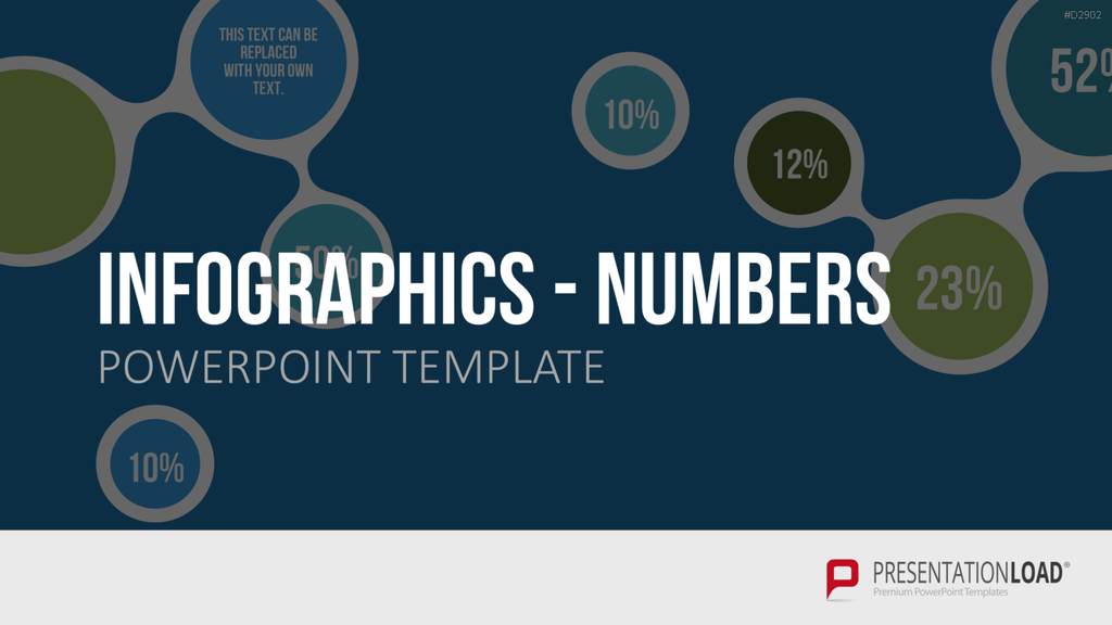 Infografiken Zahlen PowerPoint-Vorlage