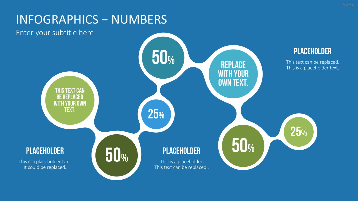 Infografiken Zahlen PowerPoint-Vorlage