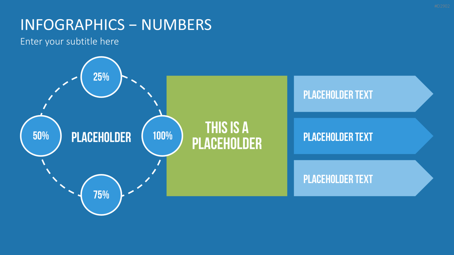 Infografiken Zahlen PowerPoint-Vorlage