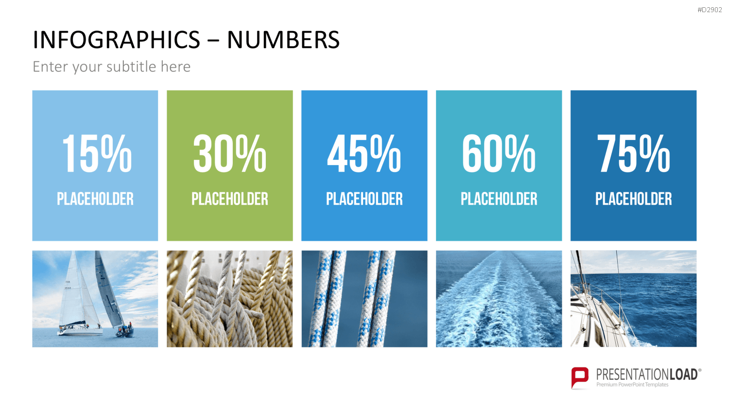 Infografiken Zahlen PowerPoint-Vorlage