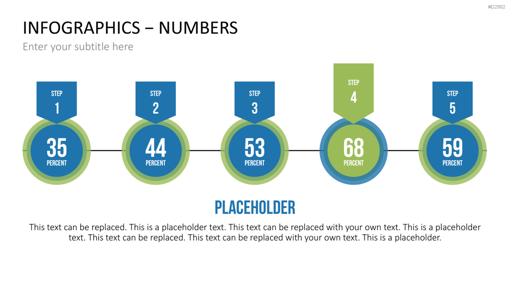Infografiken Zahlen PowerPoint-Vorlage