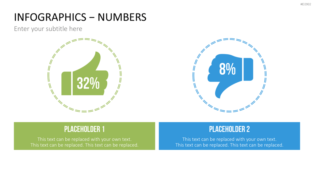 Infografiken Zahlen PowerPoint-Vorlage
