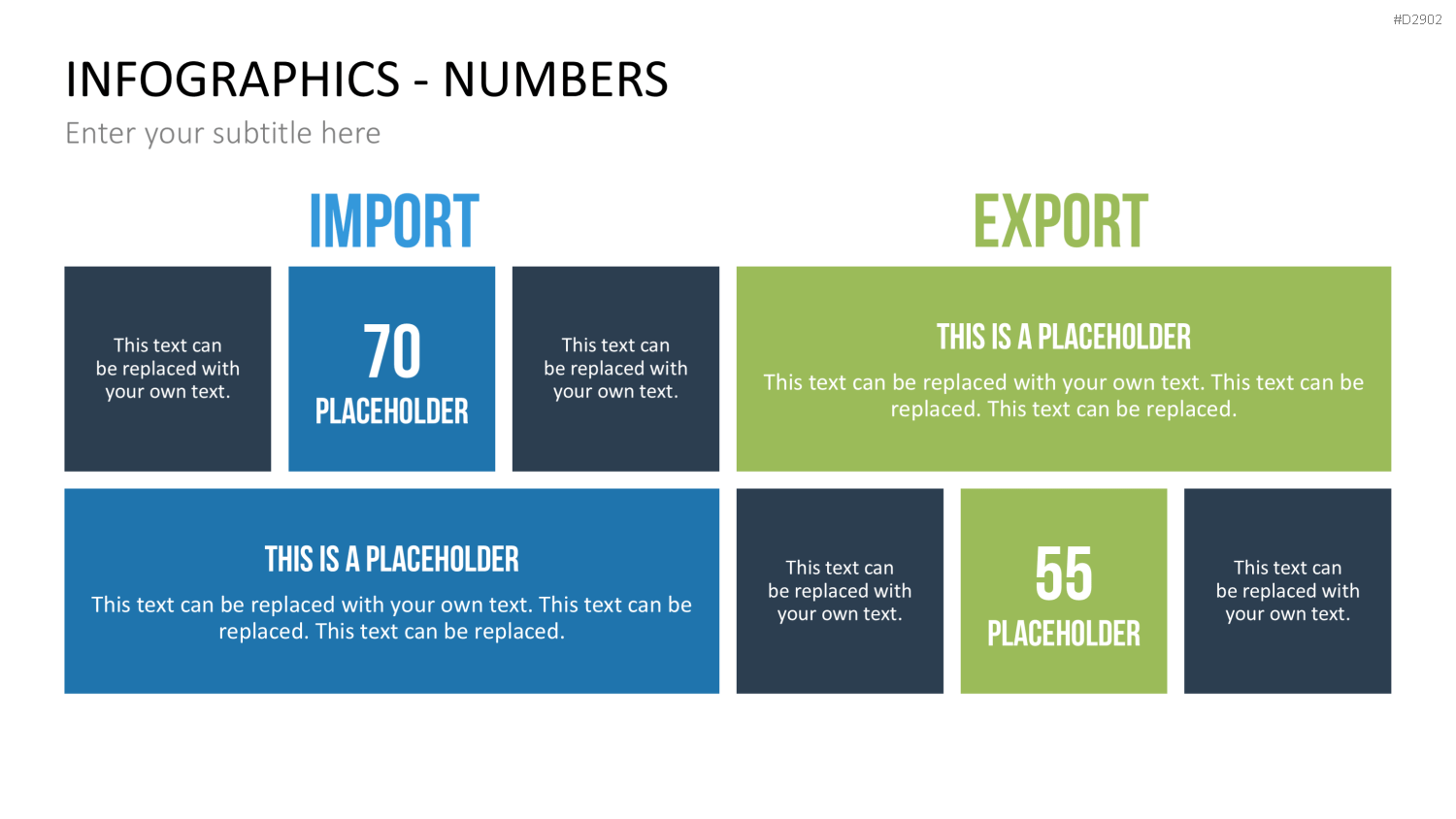 Infografiken Zahlen PowerPoint-Vorlage