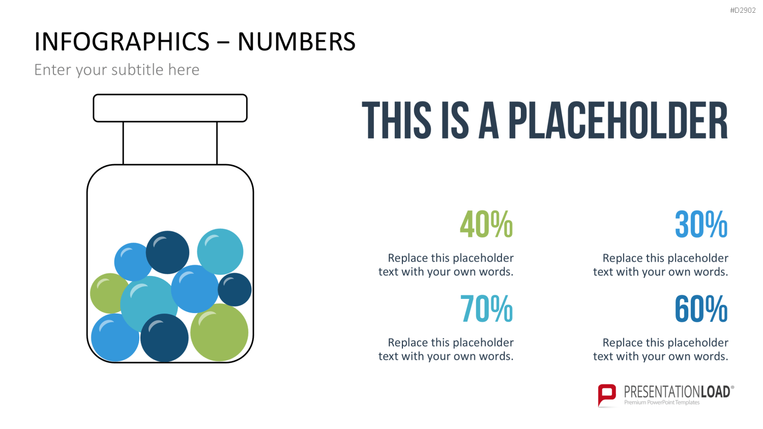 Infografiken Zahlen PowerPoint-Vorlage