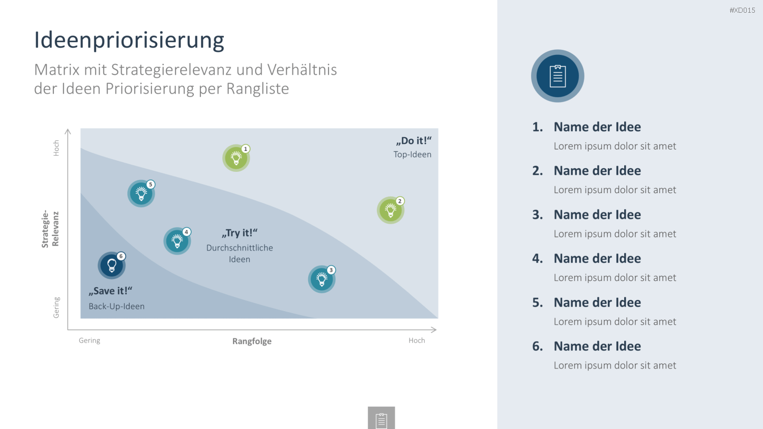 Innovation Kreativität Bundle PowerPoint-Vorlage