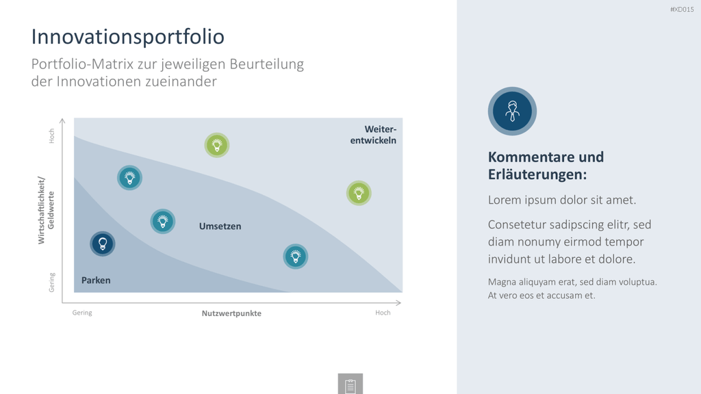 Innovation Kreativität Bundle PowerPoint-Vorlage