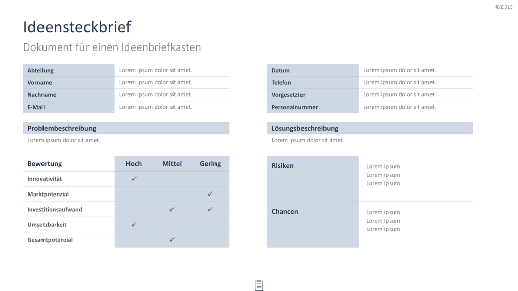 Innovation Kreativität Bundle PowerPoint-Vorlage