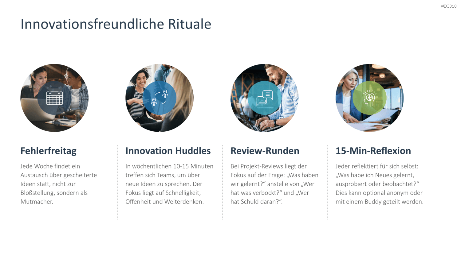 Innovationskultur PowerPoint-Vorlage