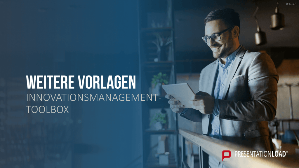 Innovationsmanagement-Toolbox PowerPoint-Vorlage