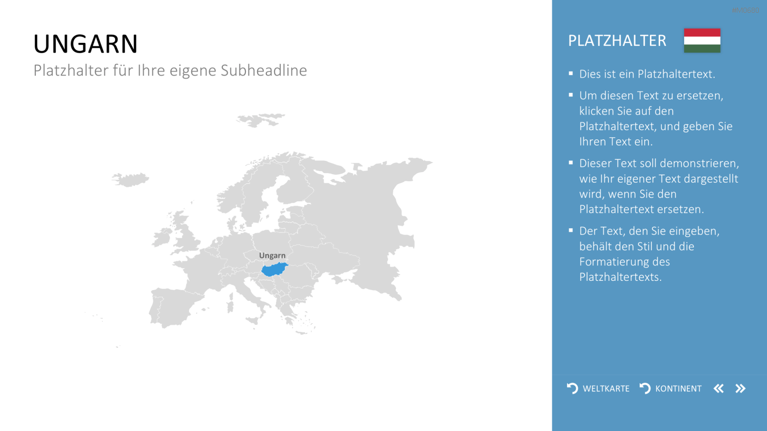 Interaktive Weltkarte PowerPoint-Vorlage