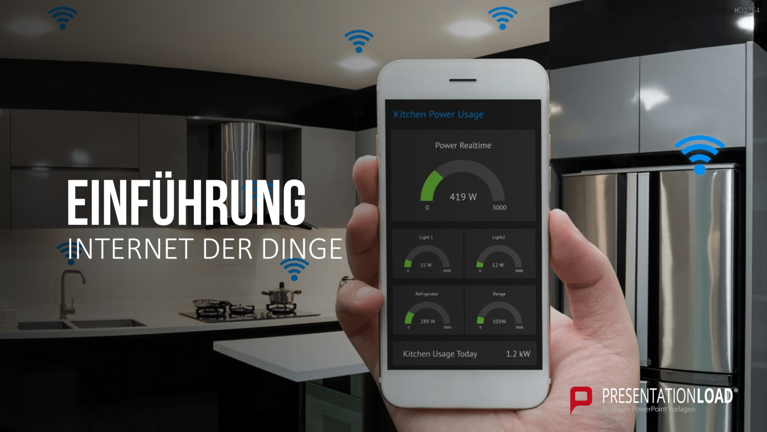 Internet der Dinge PowerPoint-Vorlage