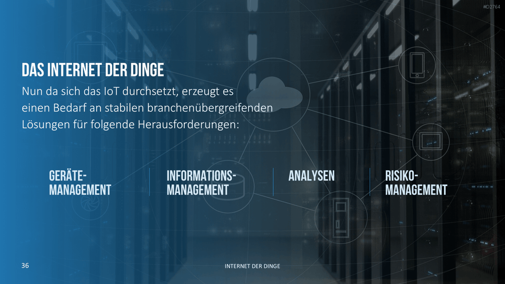 Internet der Dinge PowerPoint-Vorlage