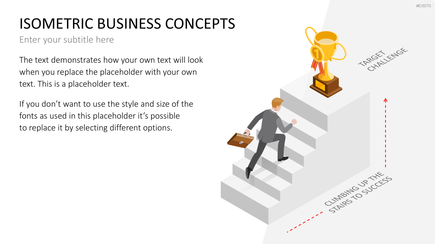 Isometrische Business-Grafiken PowerPoint-Vorlage
