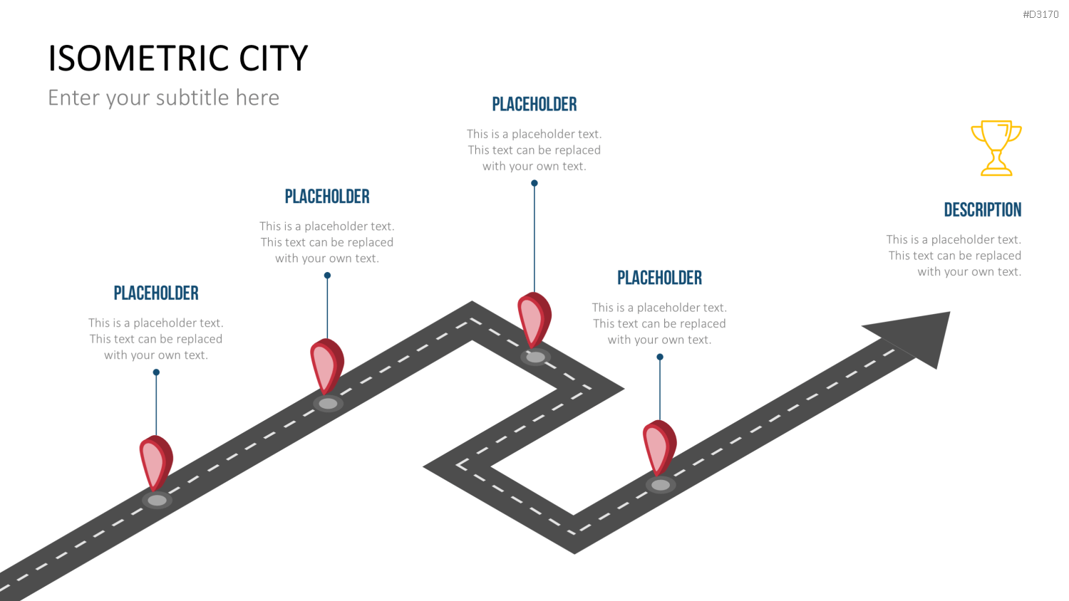 Isometric City PowerPoint-Vorlage