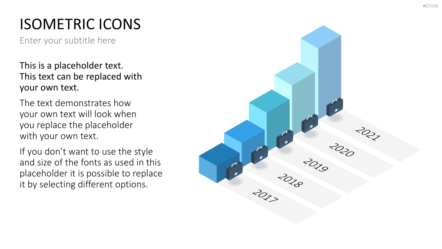 Isometric Icons PowerPoint-Vorlage