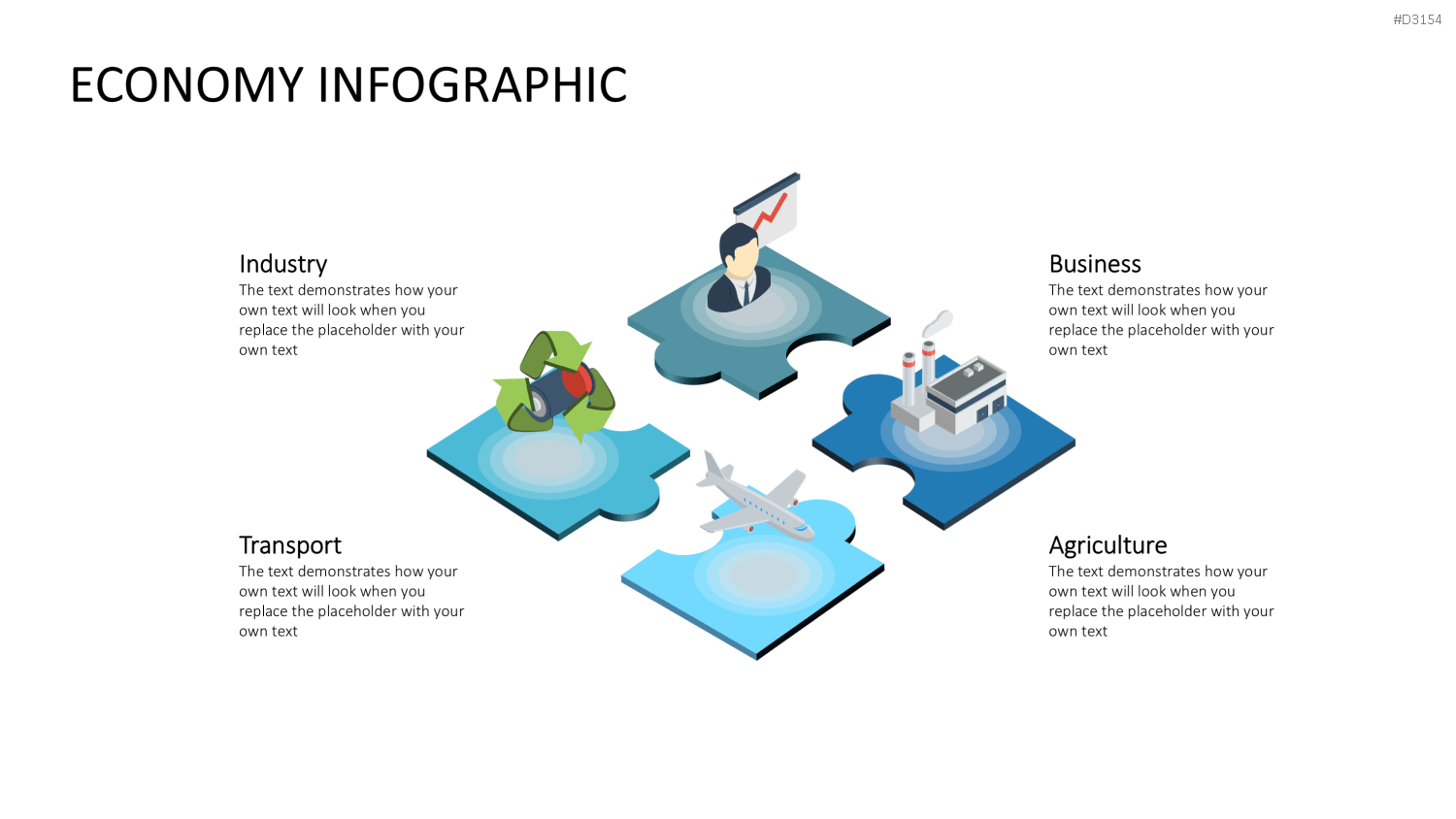 Isometric Icons PowerPoint-Vorlage