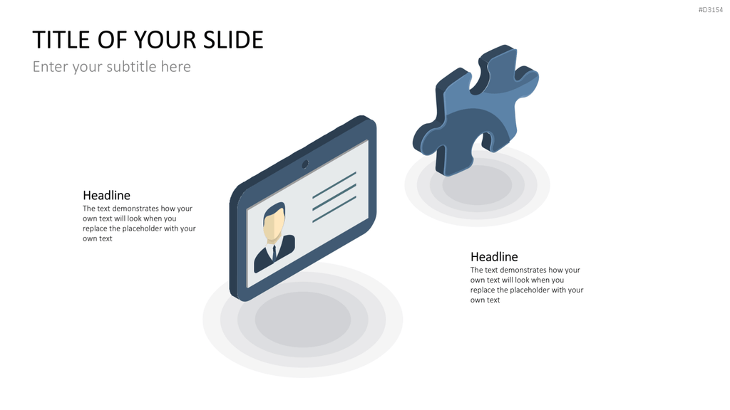 Isometric Icons PowerPoint-Vorlage