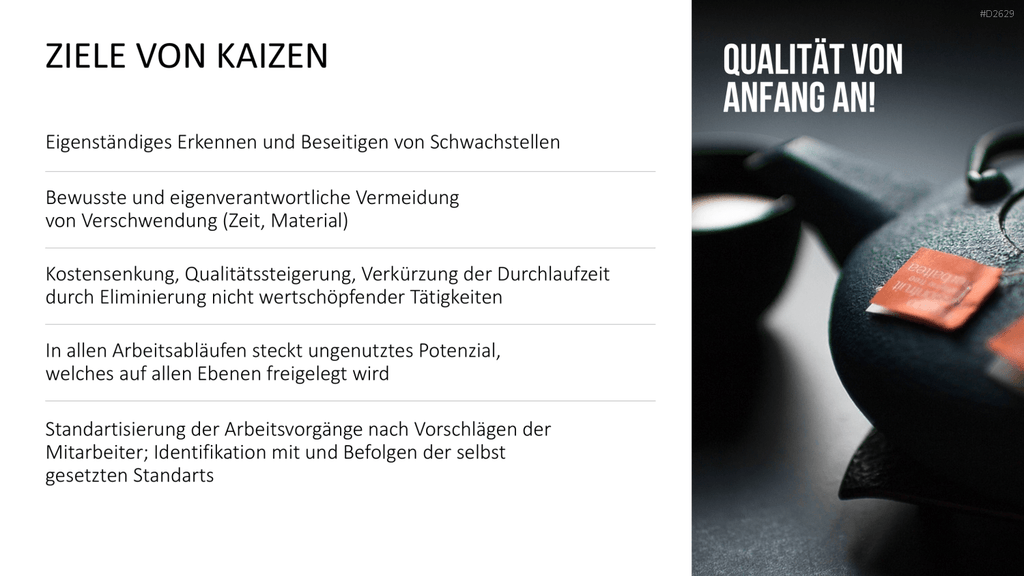 Kaizen PowerPoint-Vorlage