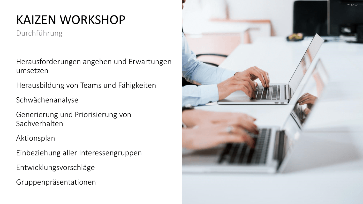 Kaizen PowerPoint-Vorlage