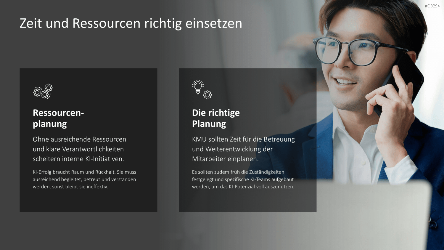 KI-Strategie in KMU einführen PowerPoint-Vorlage