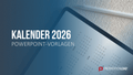 Kalender 2026 PowerPoint-Vorlage