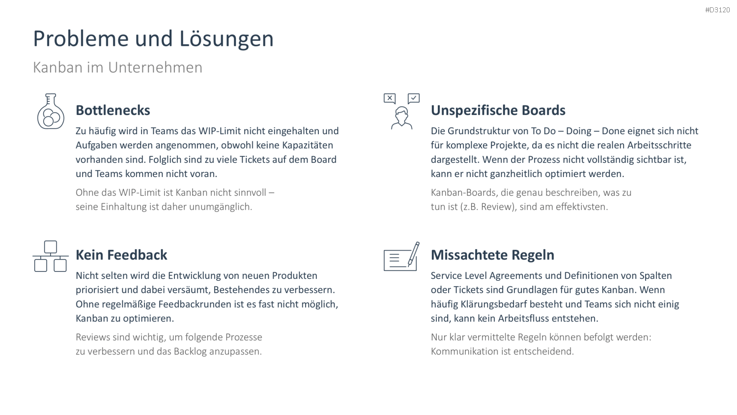 Kanban PowerPoint-Vorlage