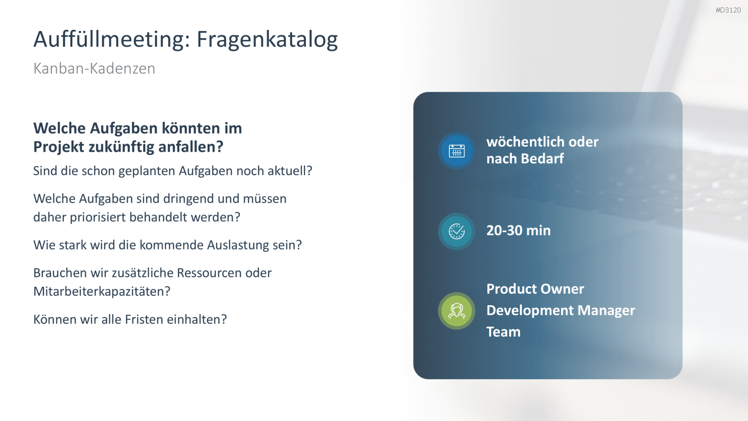 Kanban PowerPoint-Vorlage