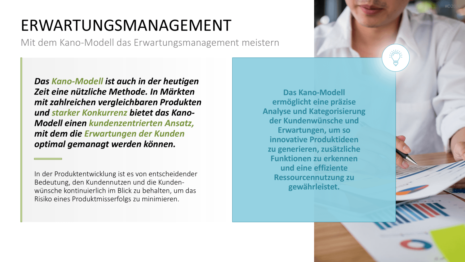 Kano-Modell PowerPoint-Vorlage