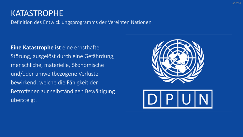 Katastrophenmanagement PowerPoint-Vorlage