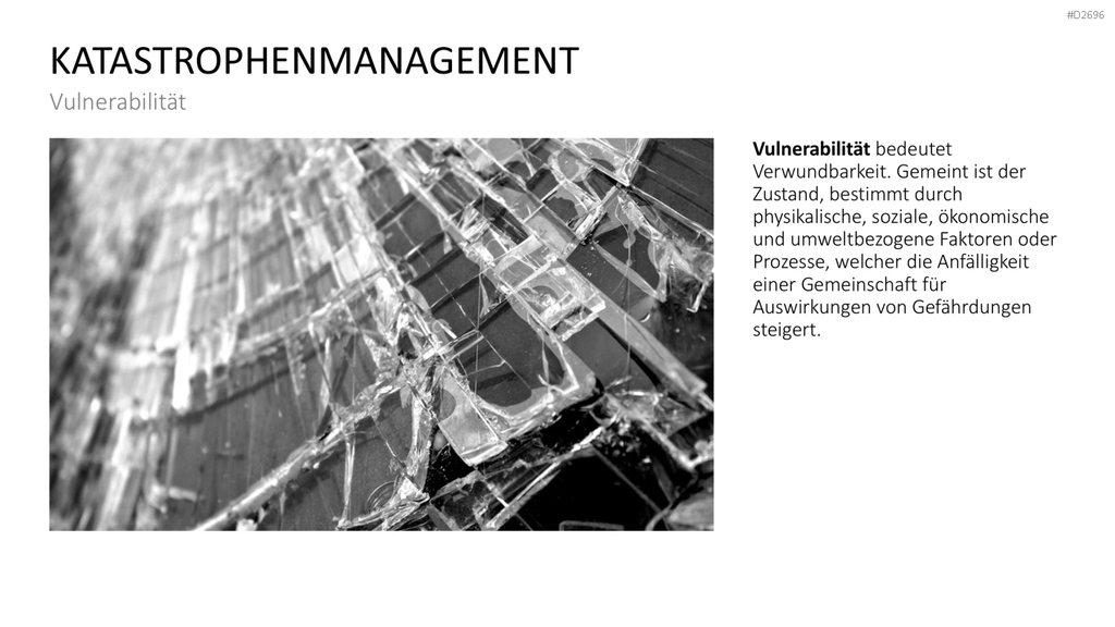 Katastrophenmanagement PowerPoint-Vorlage