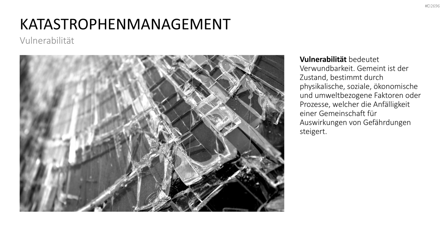 Katastrophenmanagement PowerPoint-Vorlage